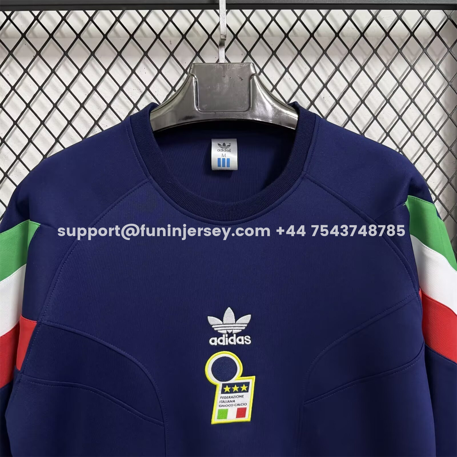 Funinjersey-Italy 2026 Deep Blue Unisex Pullover Hoodie