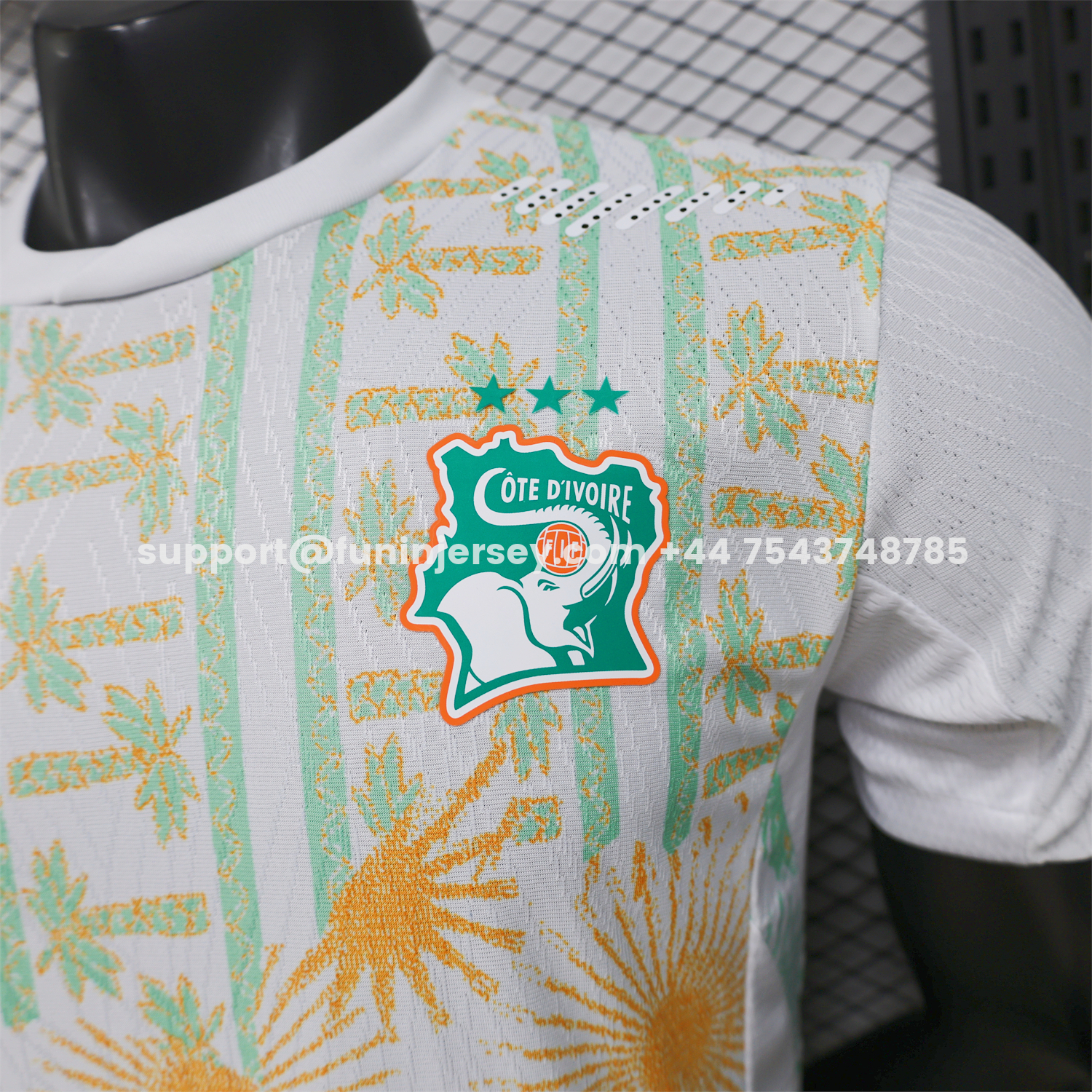 Funinjersey-Ivory Coast 2026 Away Jersey - Player Version
