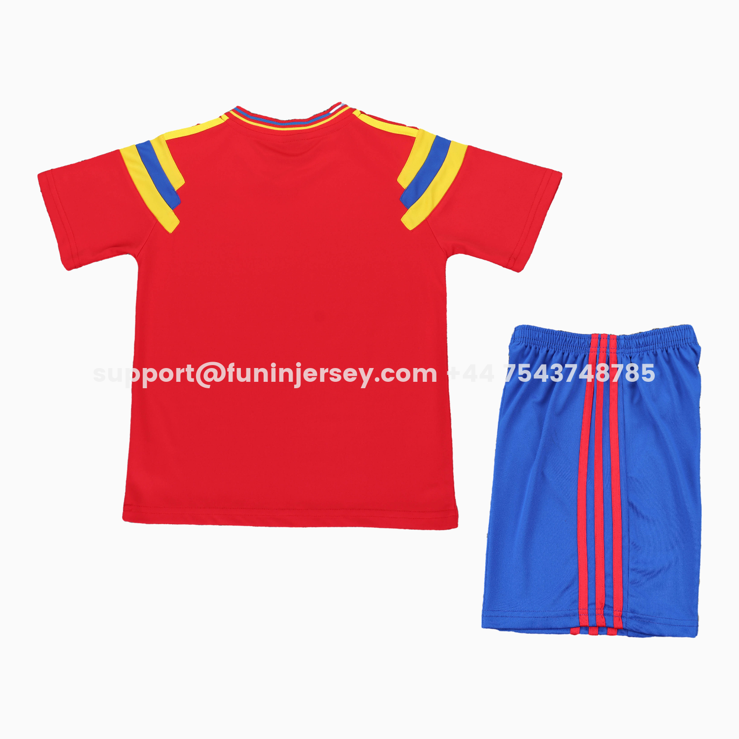 Funinjersey-Retro Colombia 1990 Away Kids Kit