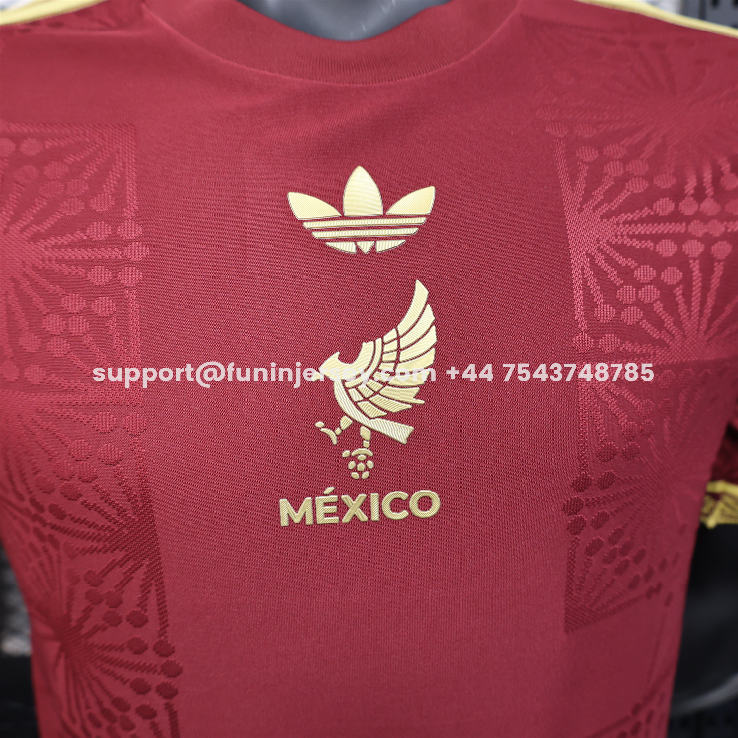 Funinjersey-Mexico 2025 Gold Cup Red Special Edition Jersey - Player Version
