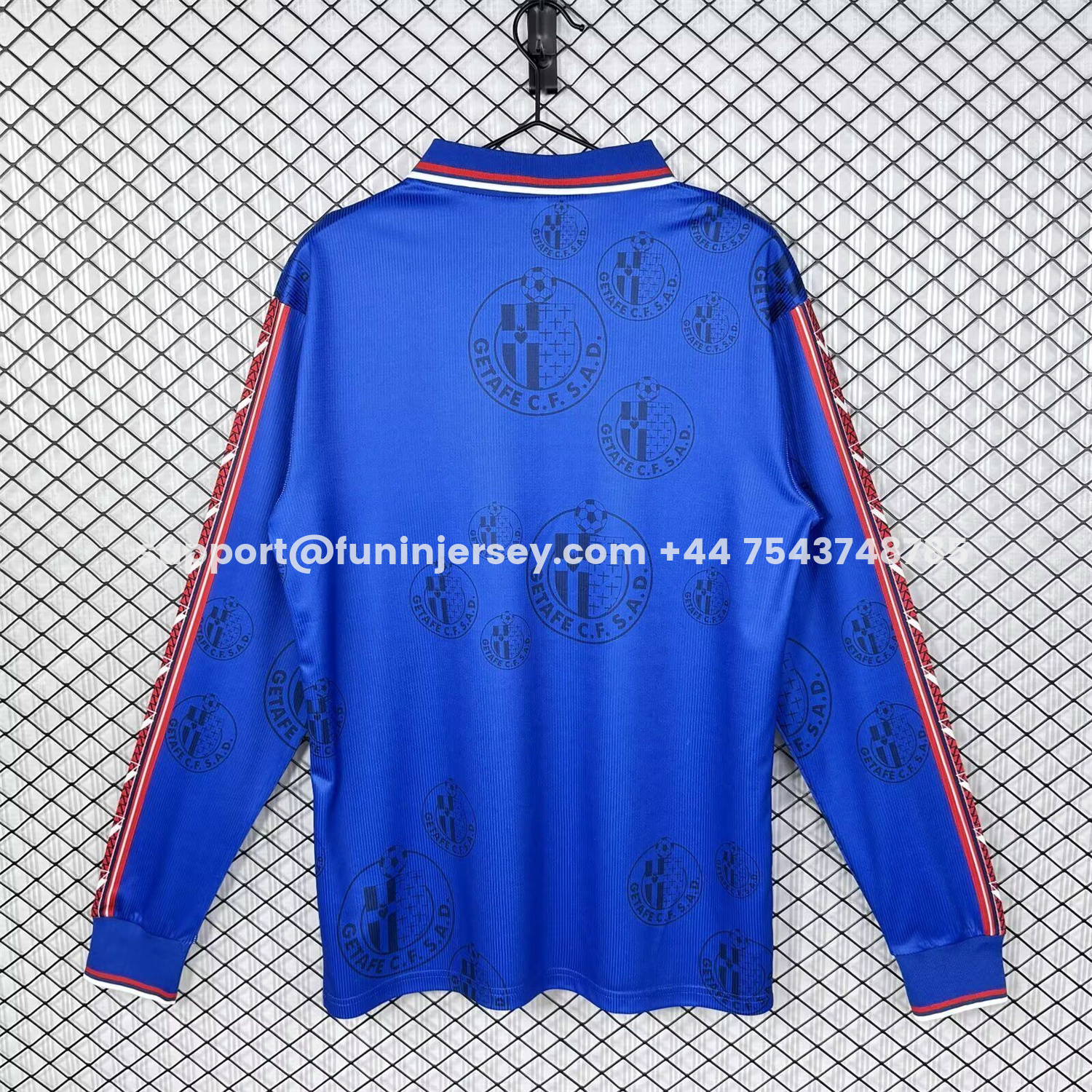 Funinjersey-Retro Getafe 1998-99 Home Long Sleeves Jersey