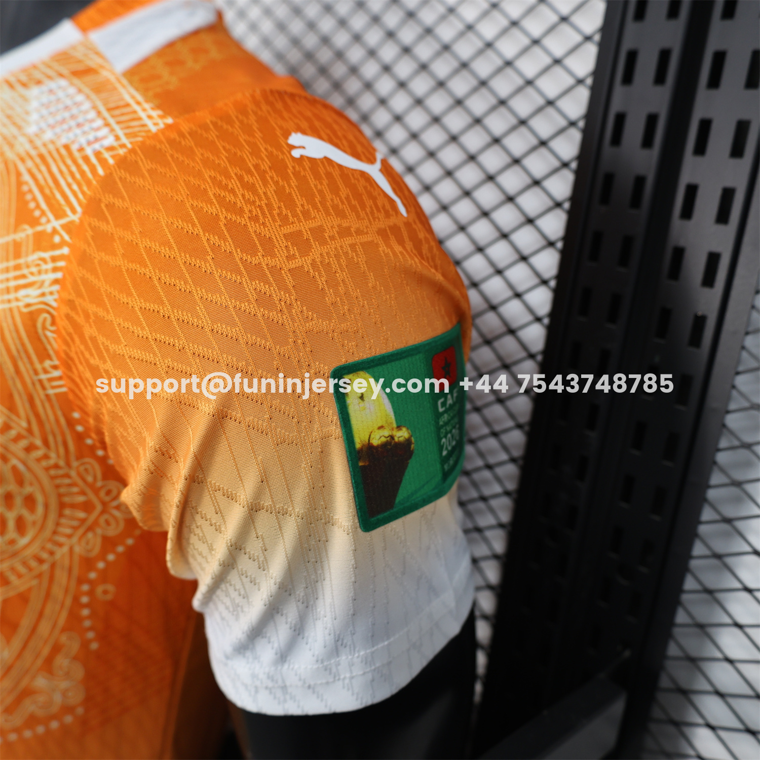 Funinjersey-Ivory Coast 2026 Orange And White Special Jersey - Player Version