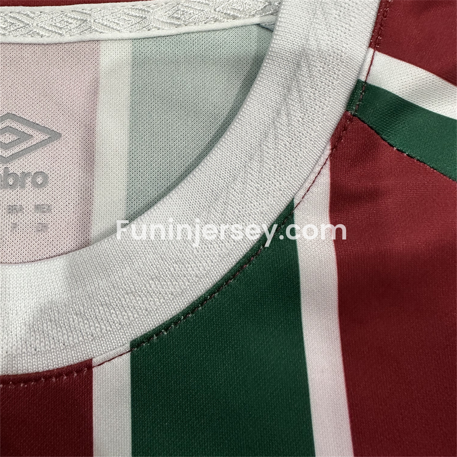 Funinjersey-Fluminense 25-26 Home Jersey - Fans Version