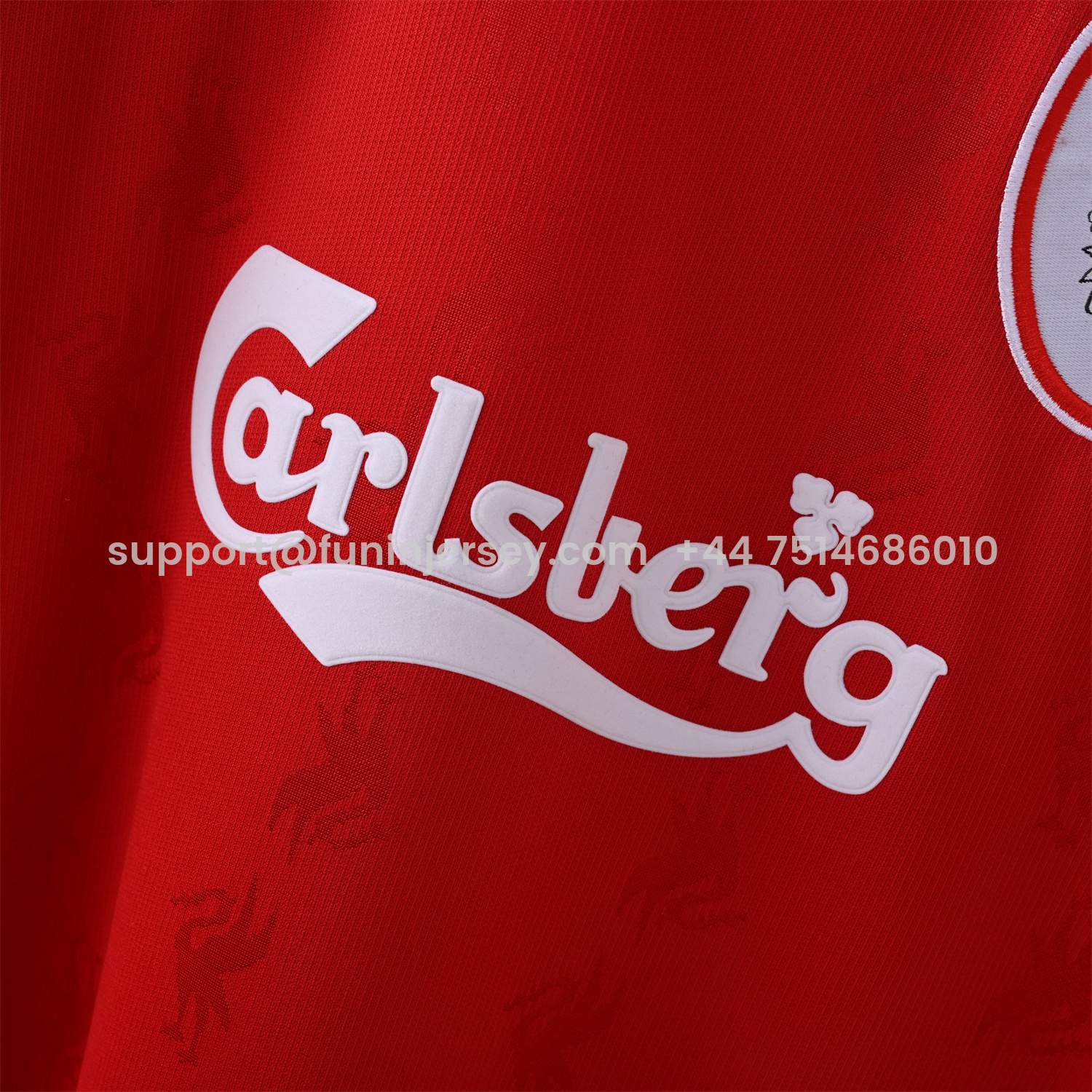 Funinjersey-Retro Liver.pool 1996-97 Home Long Sleeves Jersey