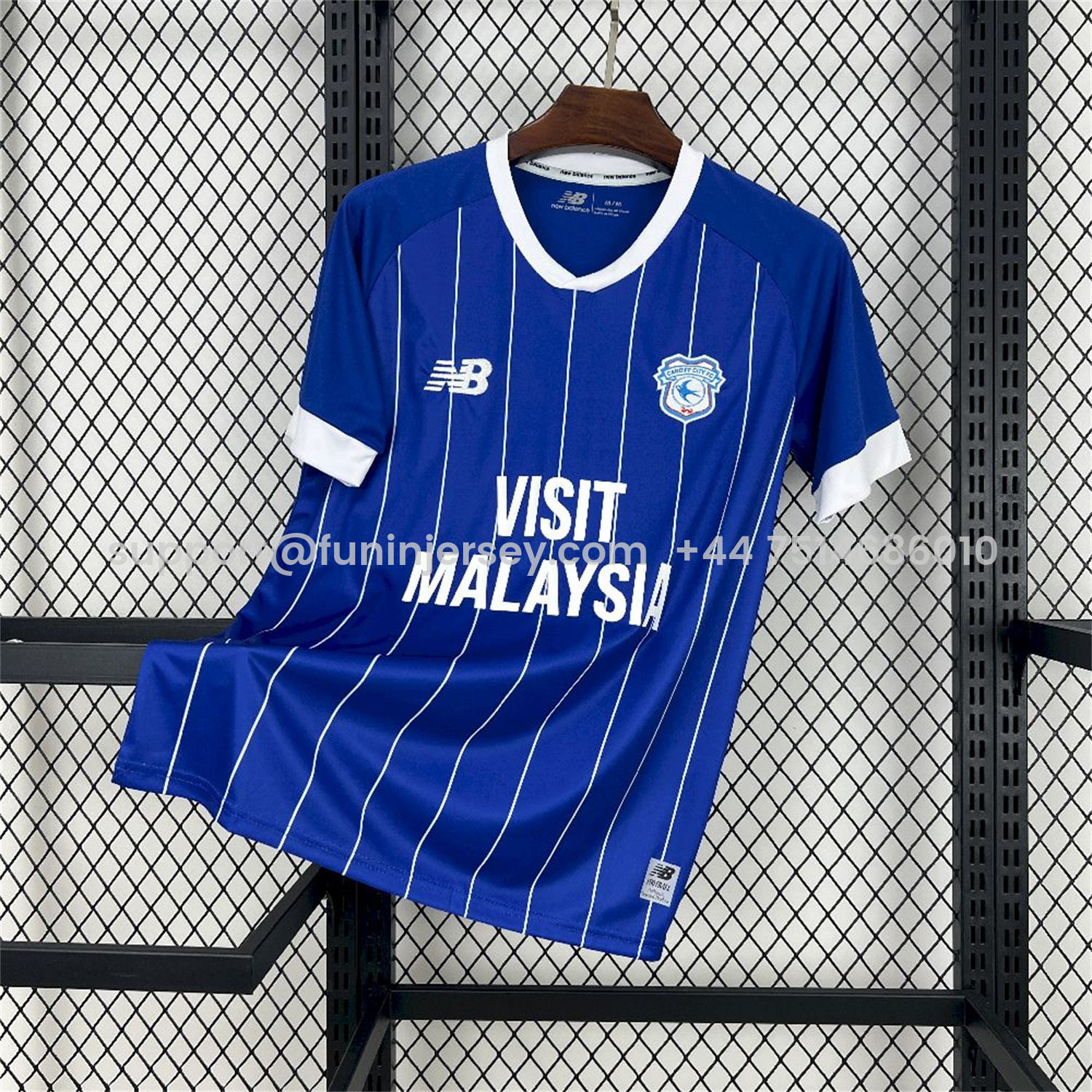 Funinjersey-Cardiff City 25-26 Home Jersey - Fans Version