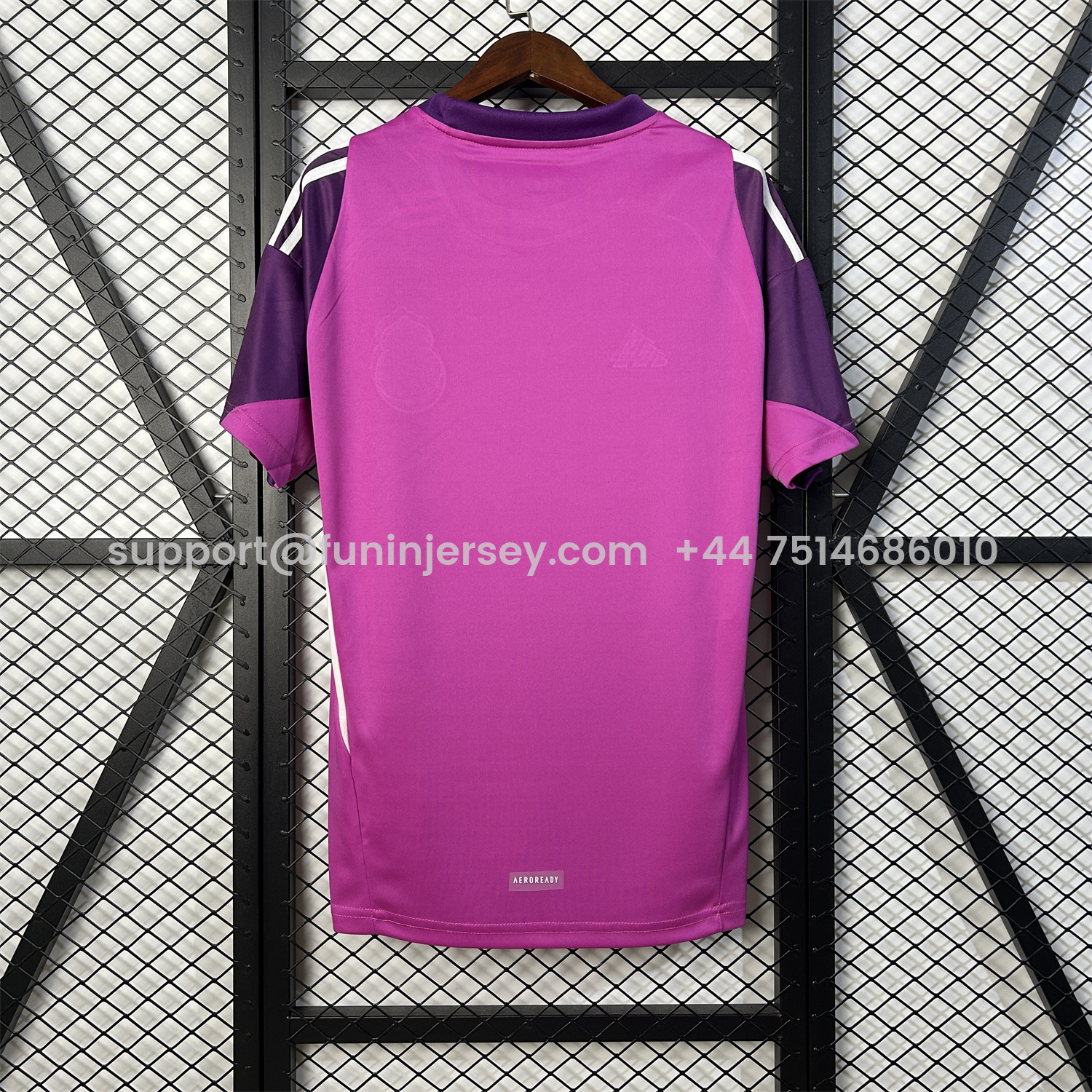 Funinjersey-Real Madrid 25-26 Purple Goalkeeper Jersey - Fans Version