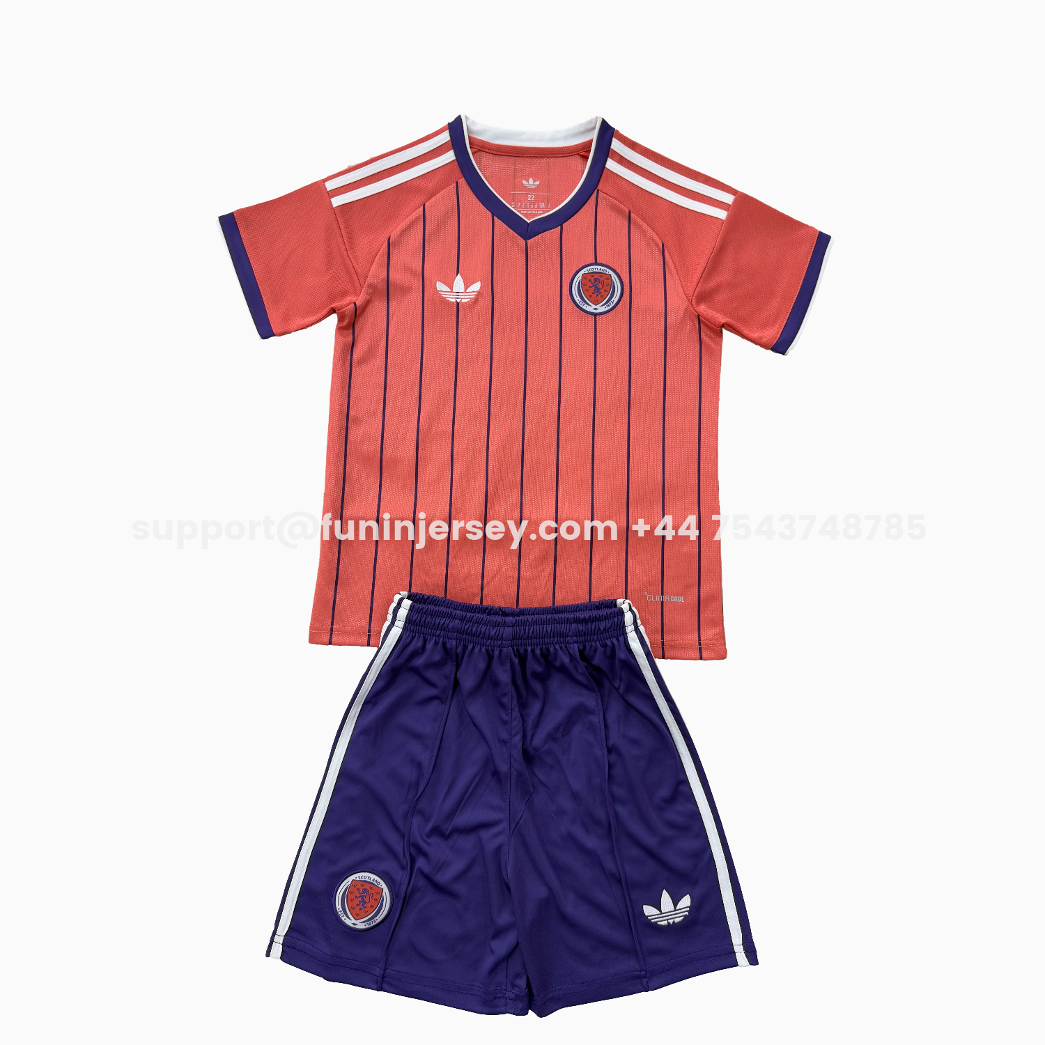 Funinjersey-S-c-o.t l.a-n.d 2026 Away Men's Adult Jersey Set - Fans Version