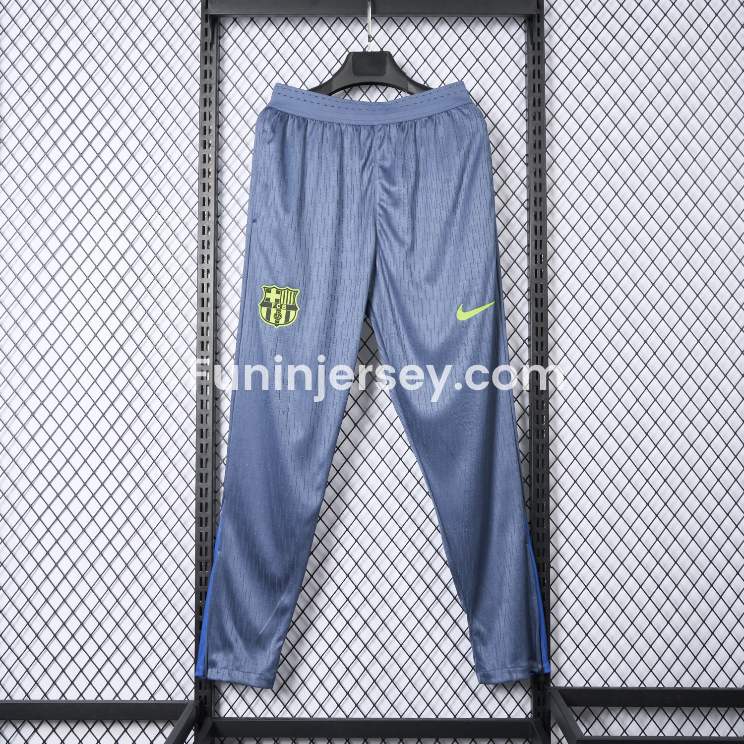 Funinjersey-Barcelona 25-26 Blue-Grey Training Pants - Player Version