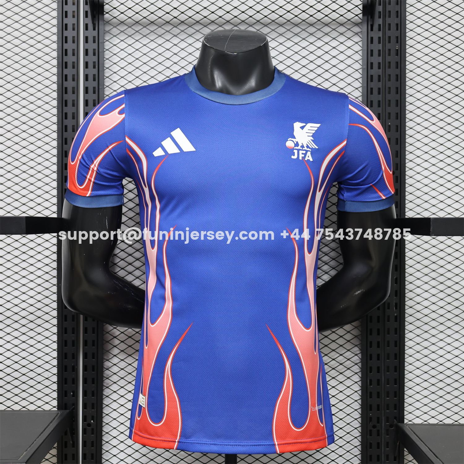 Funinjersey-Japan 2026 Red Fire Blue Special Jersey - Player Version