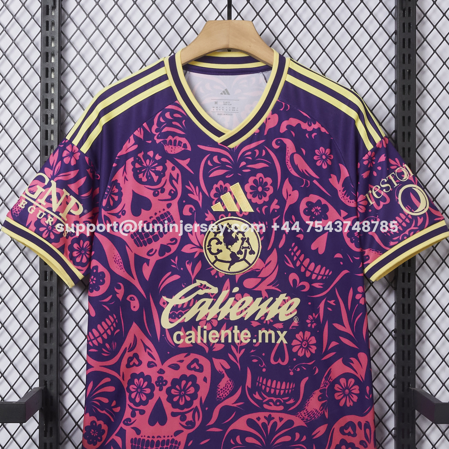 Funinjersey-Club América 25-26 Día de Muertos Purple Jersey - Fans Version