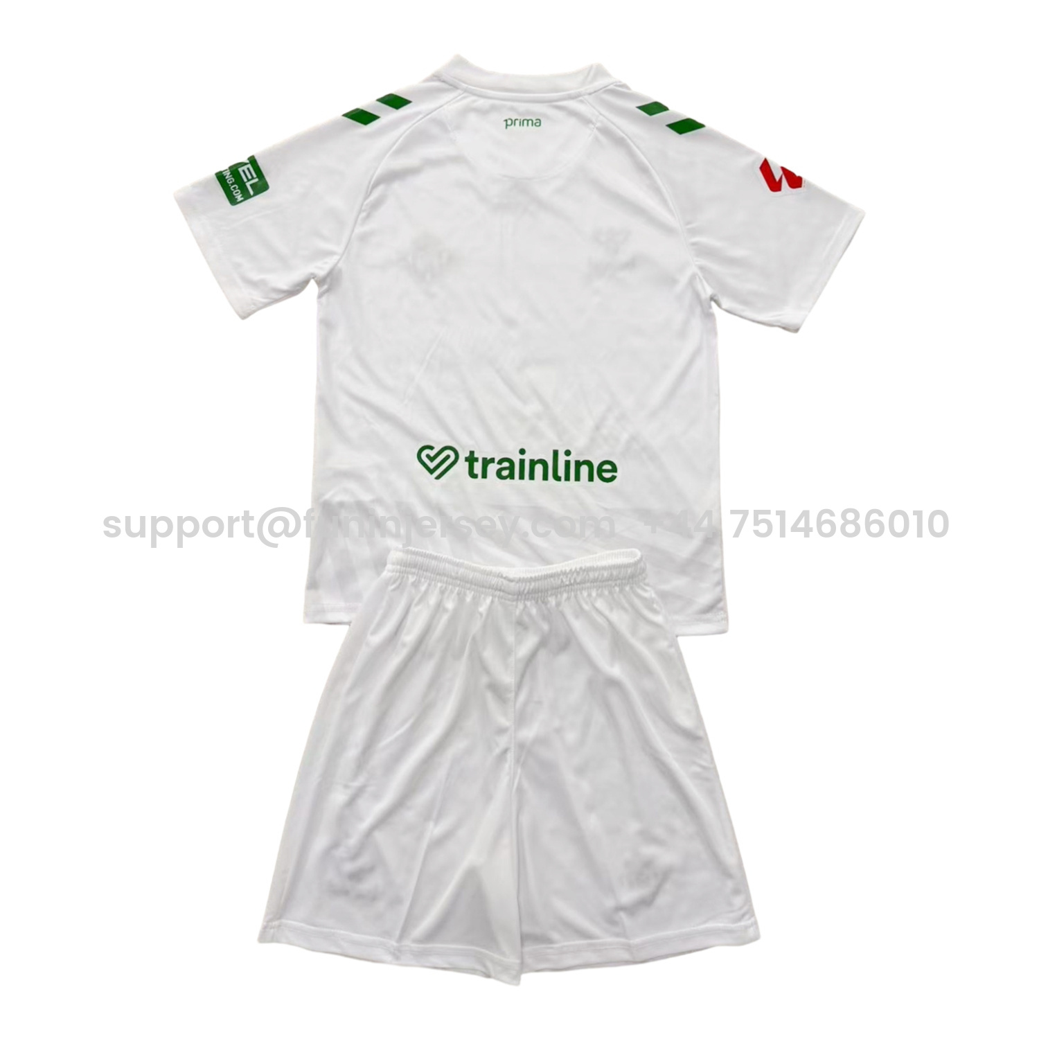 Funinjersey-Real Betis 25-26 White Goalkeeper Kids Kit
