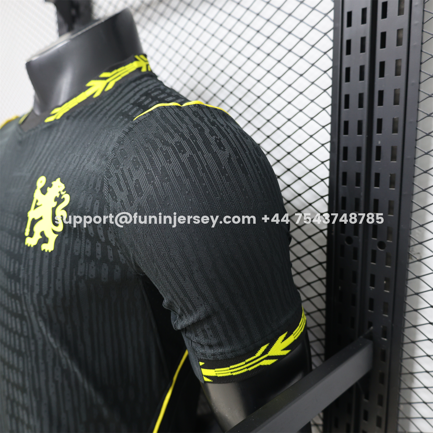 Funinjersey-C.H.E.L.S.E.A 25-26 Black With Gold Special Jersey - Player Version