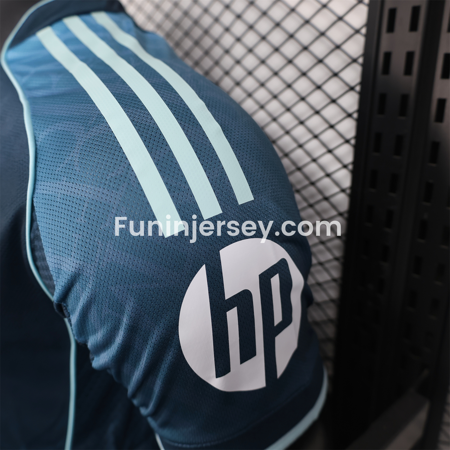 Funinjersey-Real Madrid 25-26 Blue Gradient Jersey with RMFC Pattern - Player Version