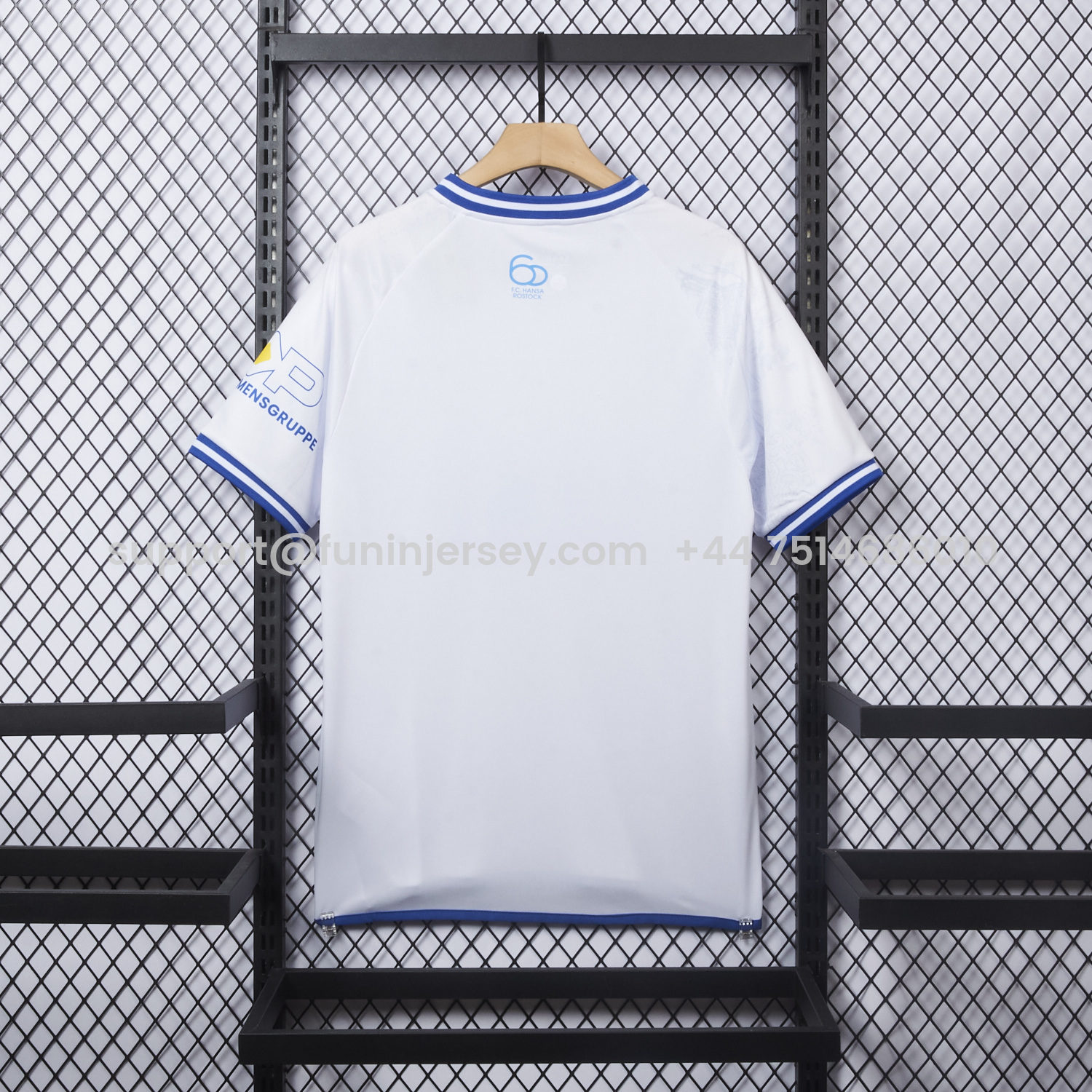 Funinjersey-Hansa Rostock 25-26 Away Jersey - Fans Version