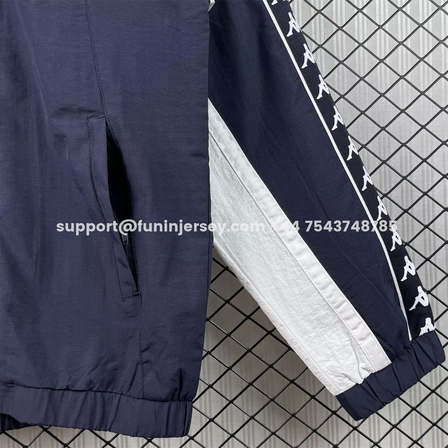 Funinjersey-Retro Barcelona 1994-95 Windbreaker Jacket - Black