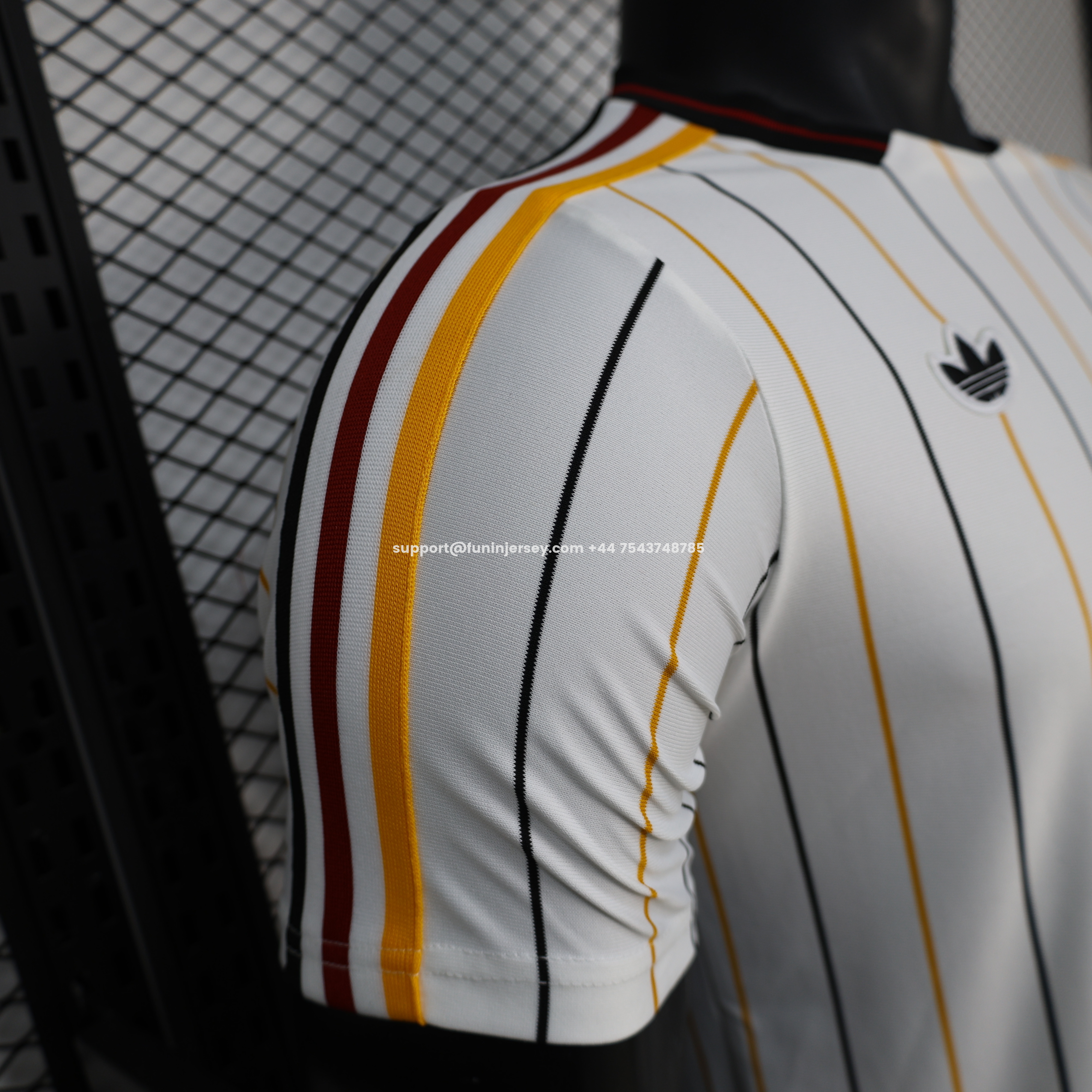 Funinjersey-Germany 2026 Terrace Icon Retro Casual Style White Jersey - Player Version