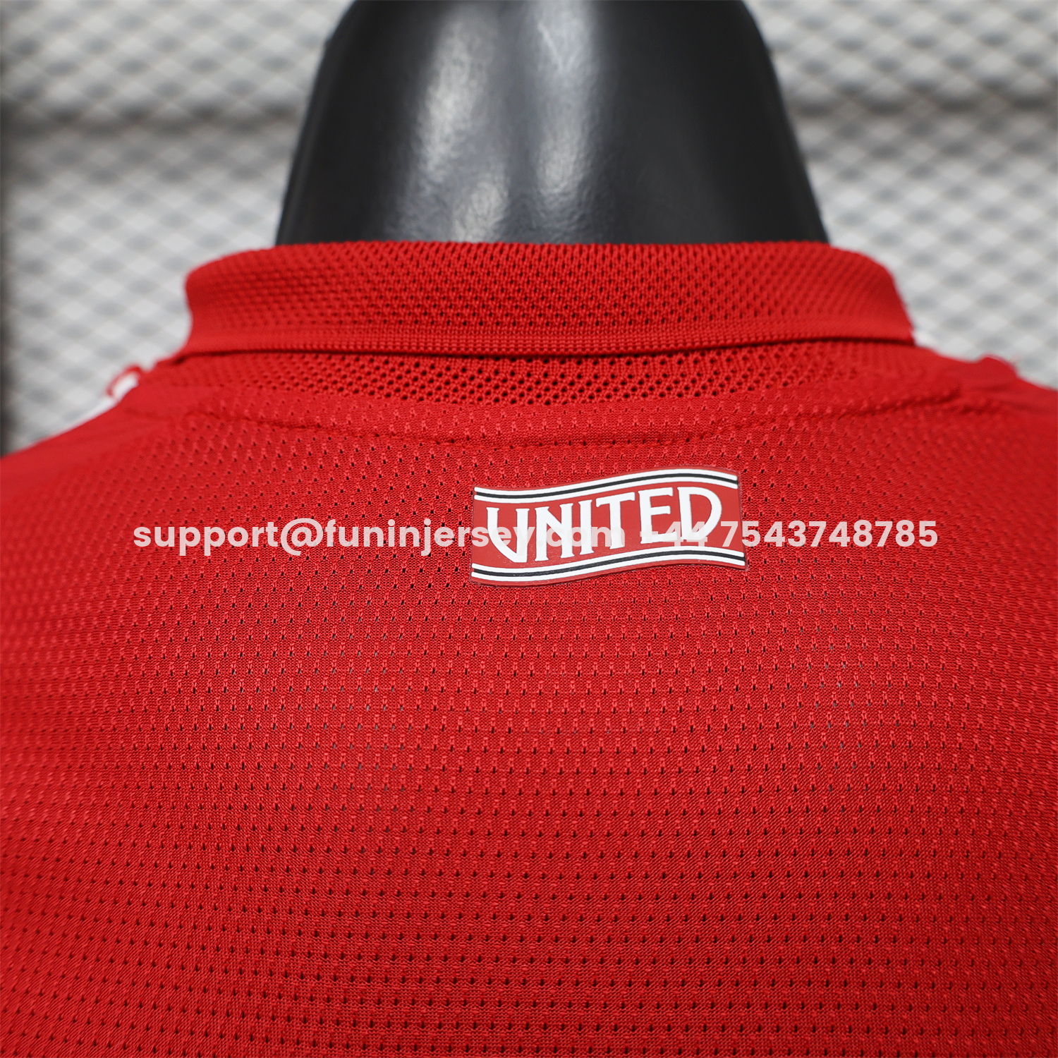 Funinjersey-Manchester United 26-27 Home Long Sleeves Jersey - Player Version