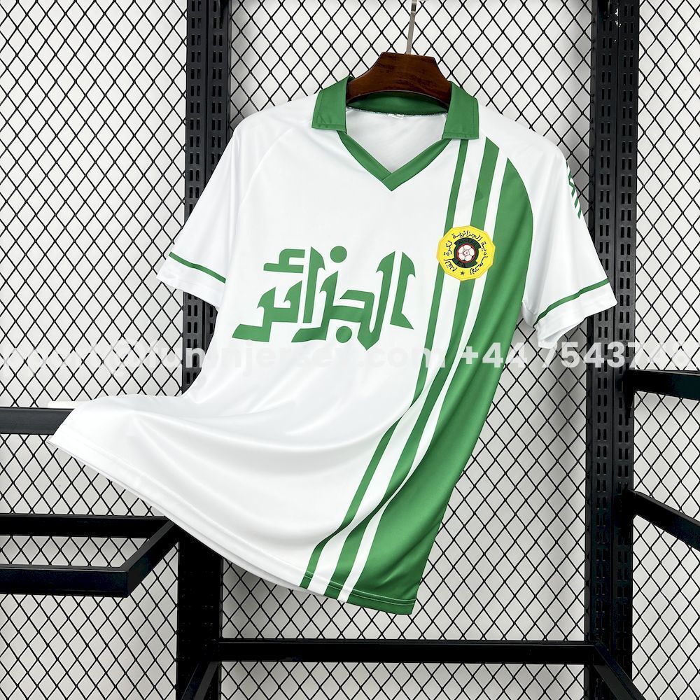 Funinjersey-Retro Algeria 1986 Home Jersey