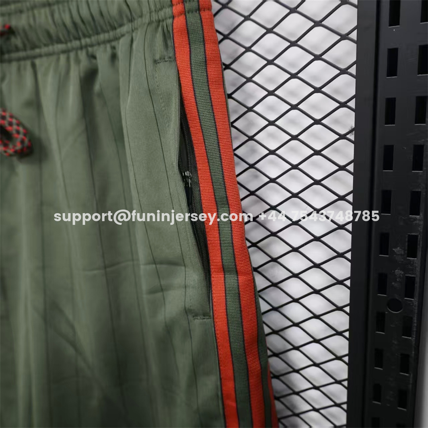 Funinjersey-Bayern Munich 25-26 Trefoil Grey Green Travel Shorts - Player Version