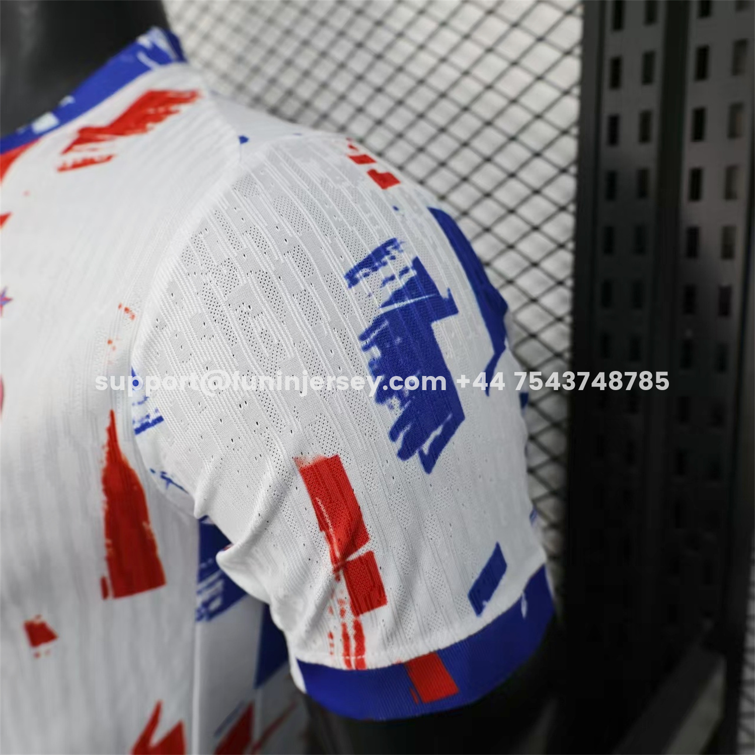 Funinjersey-France 2026 White Red Blue Special Jersey - Player Version