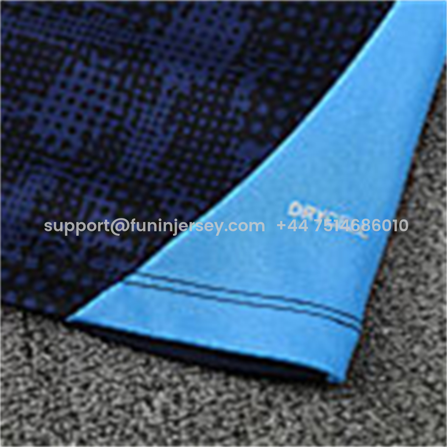 Funinjersey-Marseille 25-26 Long Sleeve Training Set - Royal Blue Top & Royal Blue Pants