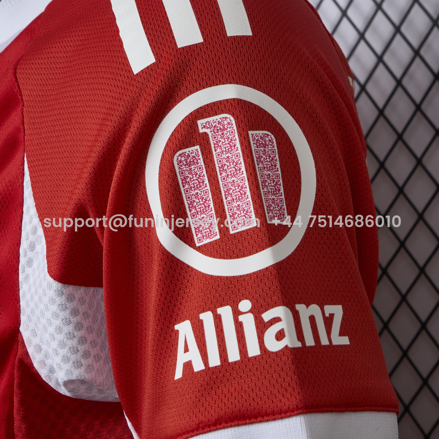 Funinjersey-Bayern Munich 25-26 Home Red Jersey - Player Version
