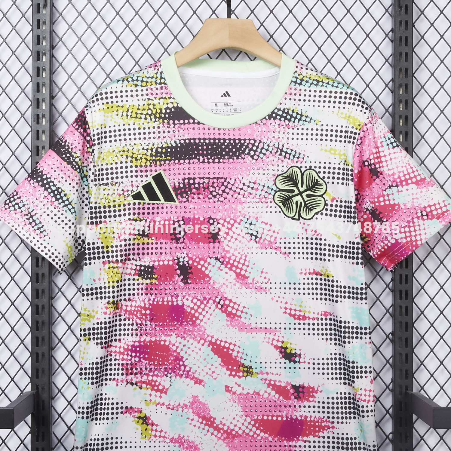 Funinjersey-Celtic 25-26 Pink And Grey Special Jersey - Fans Version
