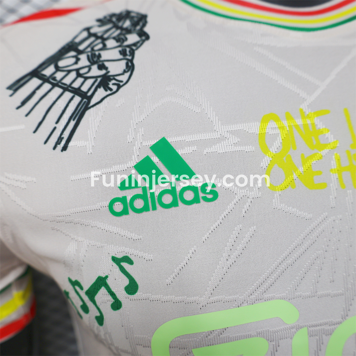 Funinjersey-Ajax x B-O-B Marly 25-26 Mud Yellow Special Edition Jersey - Player Version