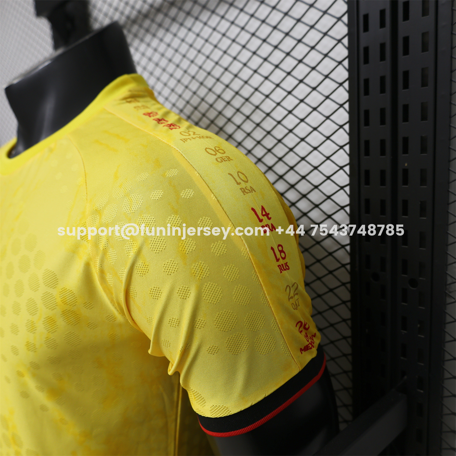Funinjersey-Colombia 2026 Yellow Special Jersey - Player Version