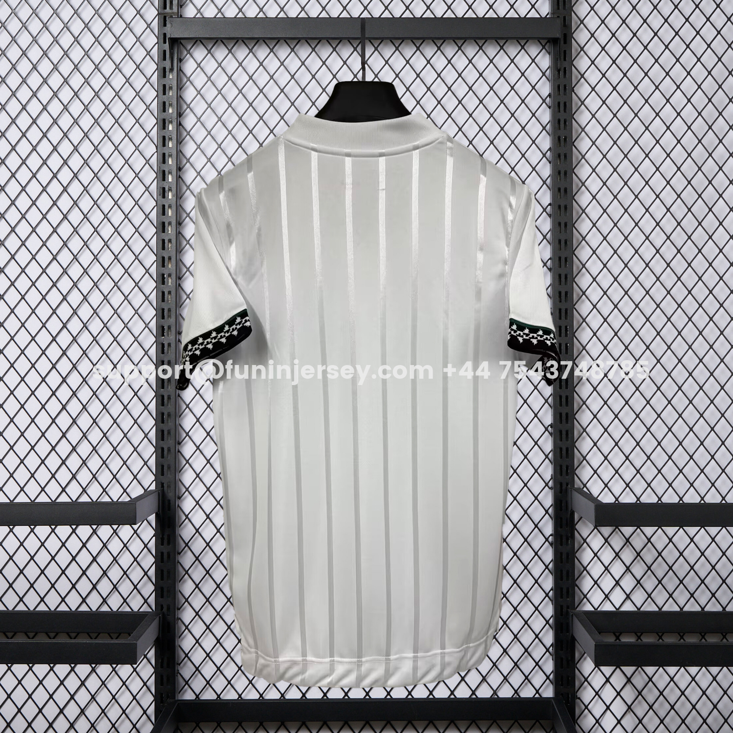 Funinjersey-Figueirense 26-27 Away White 105th Anniversary Jersey - Fans Version