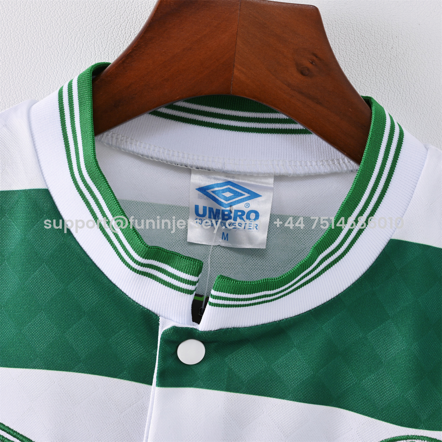 Funinjersey-Retro Celtic 1987-88 Home Jersey