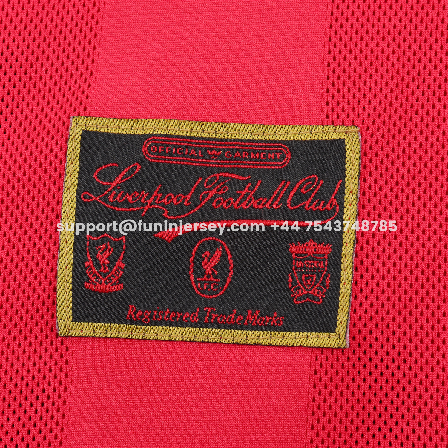 Funinjersey-Retro Liver.pool 1995-96 Home Kids Kit