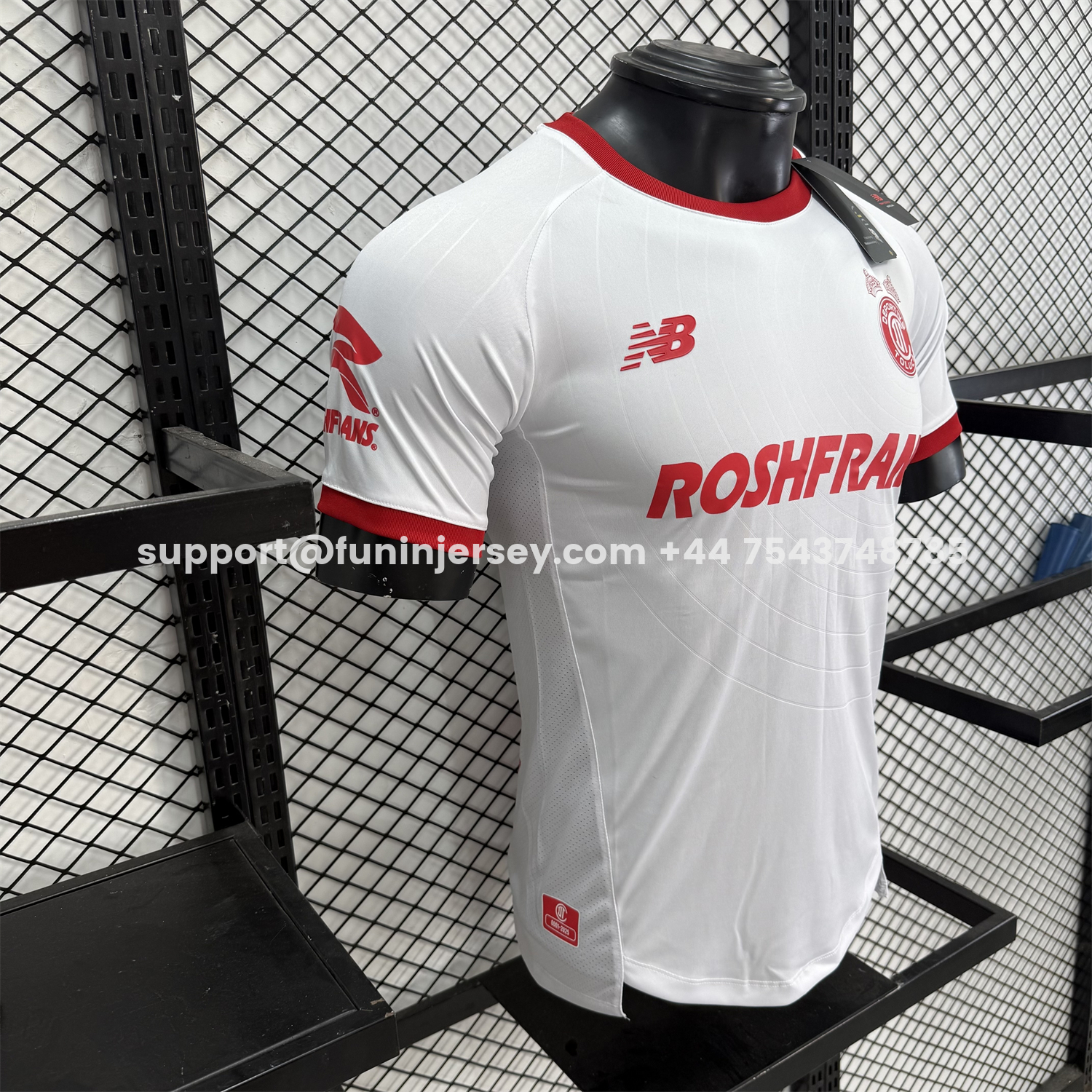 Funinjersey-【The Double Winners】Toluca 25-26 White Special Jersey - Player Version