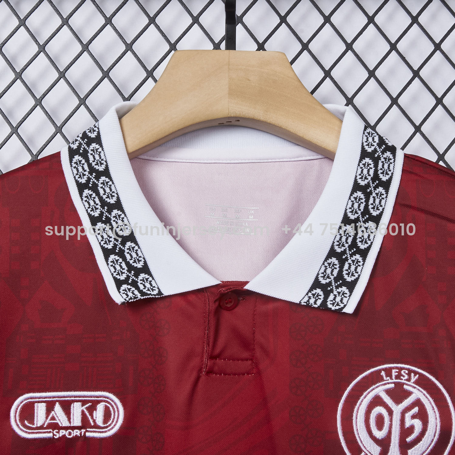 Funinjersey-Mainz 25-26 Red Special POLO Jersey - Fans Version