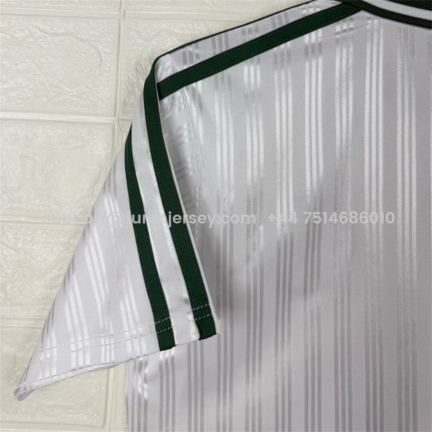 Funinjersey-Bohemian 25-26 Oasis Originals Tour White Stripes Jersey - Fans Version