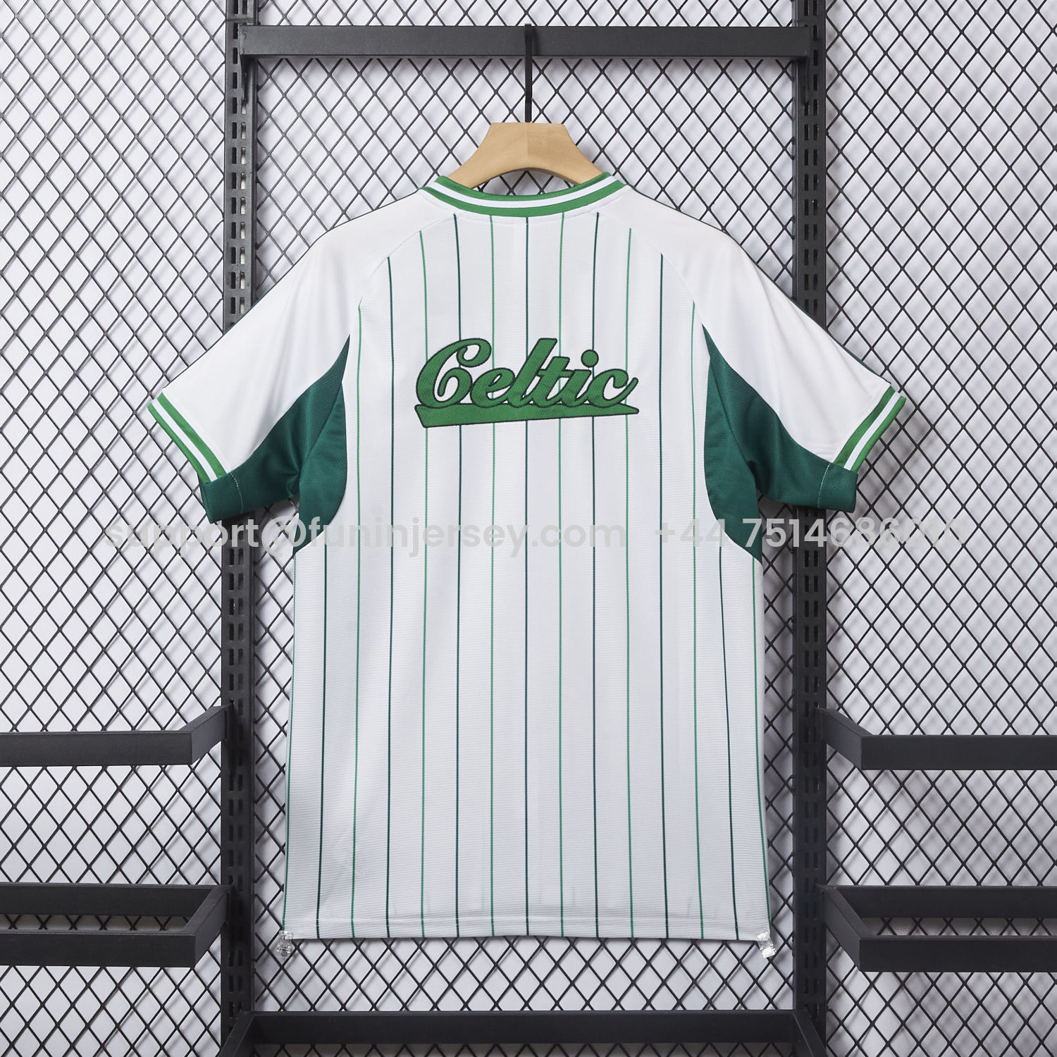 Funinjersey-Celtic 25-26 White Baseball Jersey