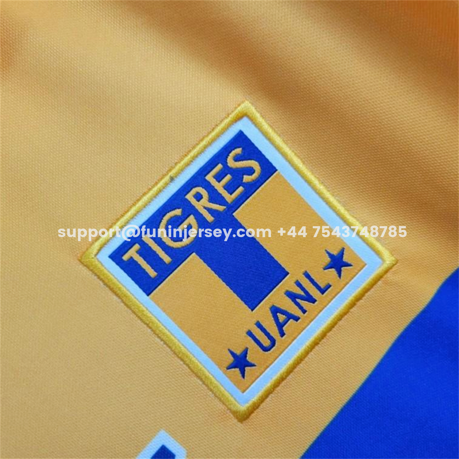 Funinjersey-Retro Tigres UANL 2003-04 Home Jersey