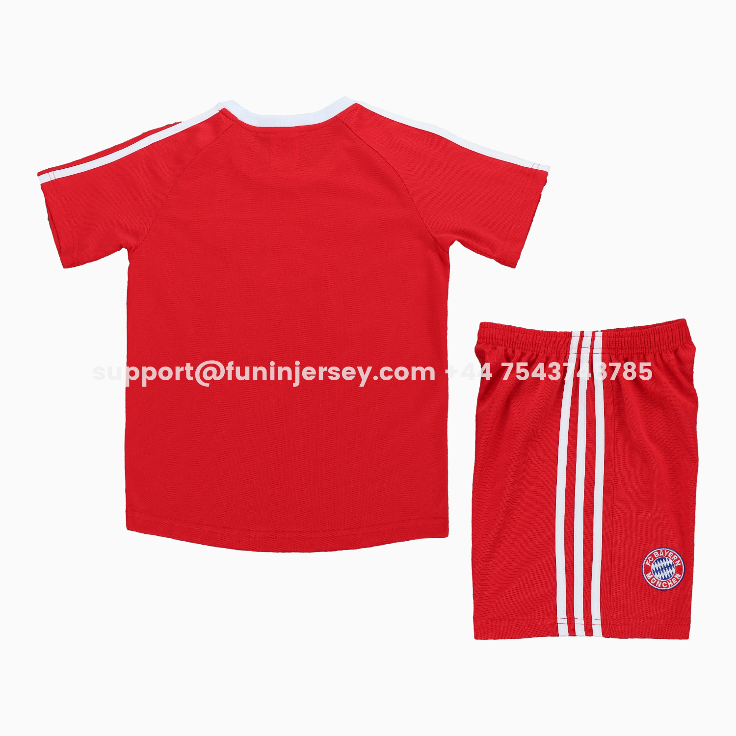 Funinjersey-Retro Bayern Munich 2001-02 Home Kids Kit