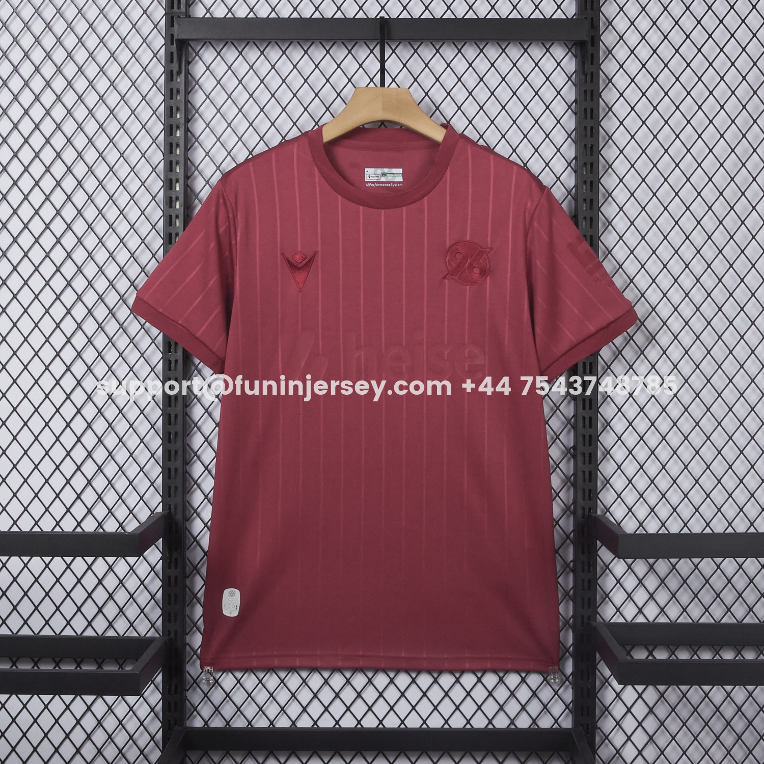 Funinjersey-Hannover 96 25-26 130th Anniversary Jersey - Fans Version