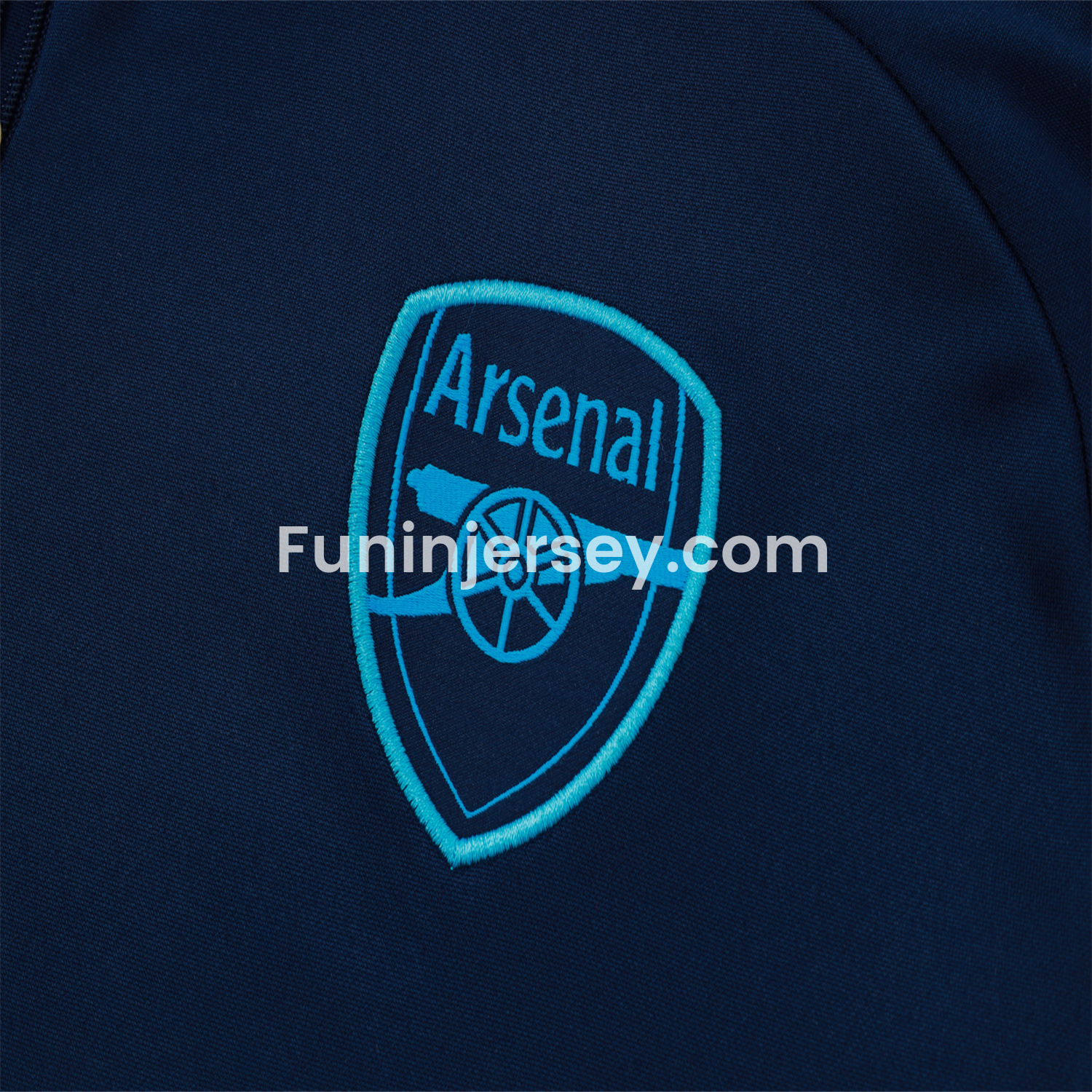Funinjersey-Arsenal 25-26 Long Sleeve Training Set - Deep Blue