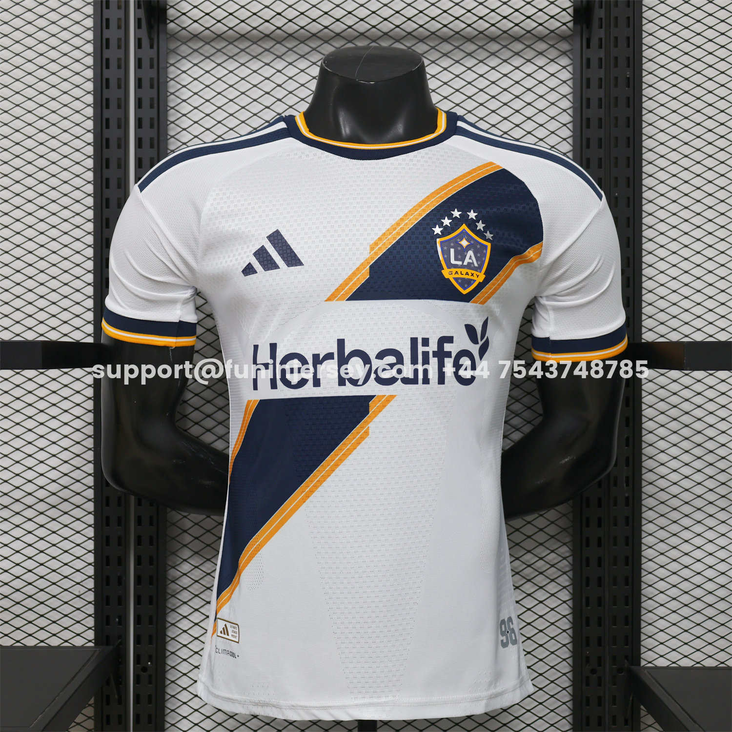 Funinjersey-LA Galaxy 26-27 Home Jersey - Player Version