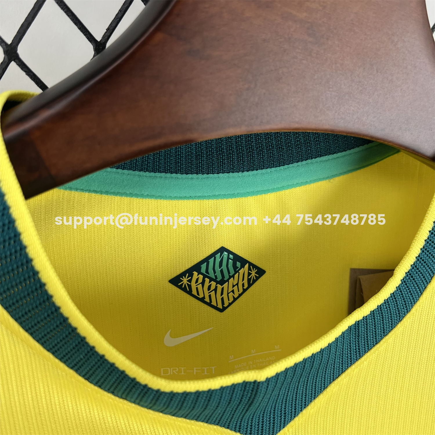 Funinjersey-Brazil 2026 Home Long Sleeve Jersey - Fans Version