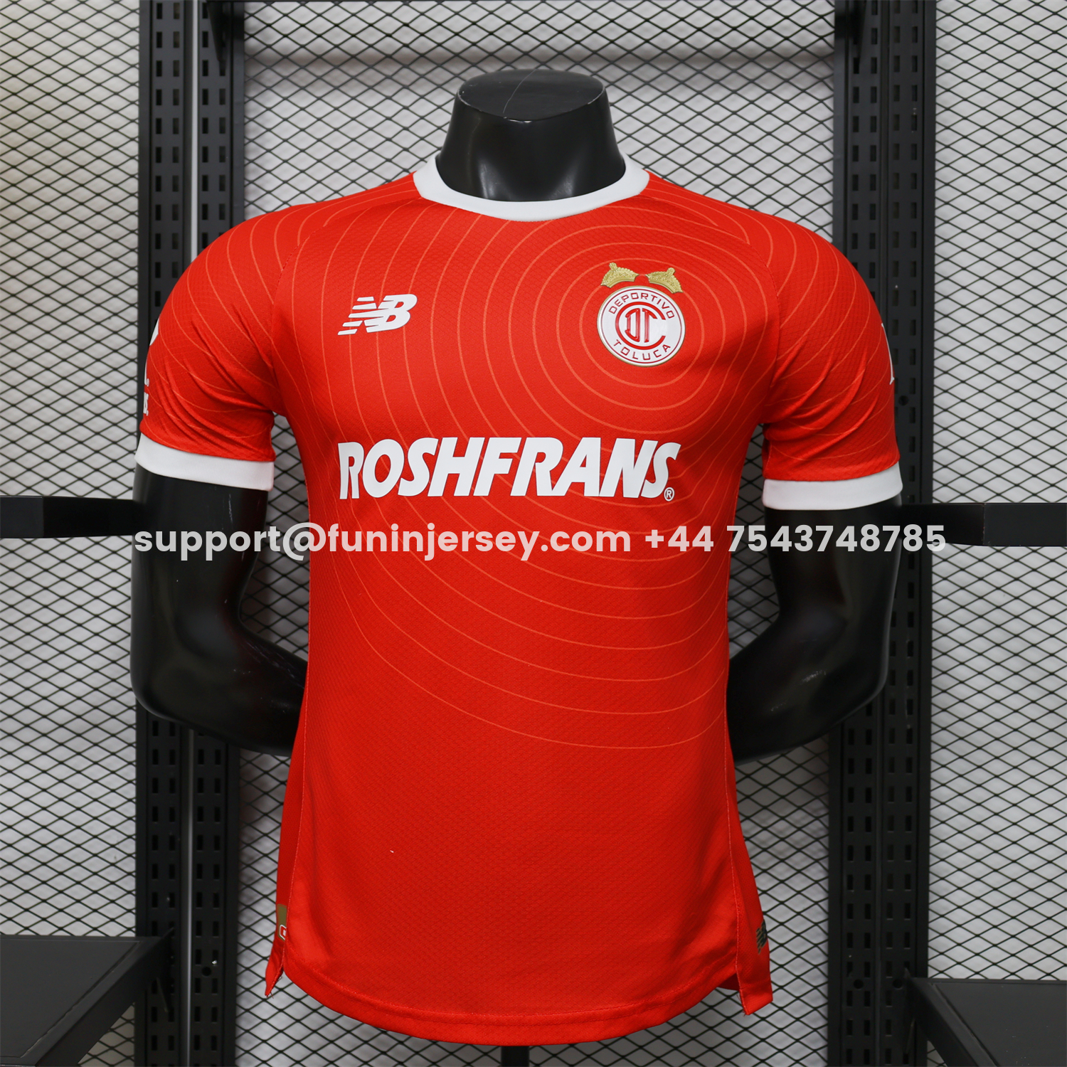 Funinjersey-Toluca 26-27 Home Jersey - Player Version