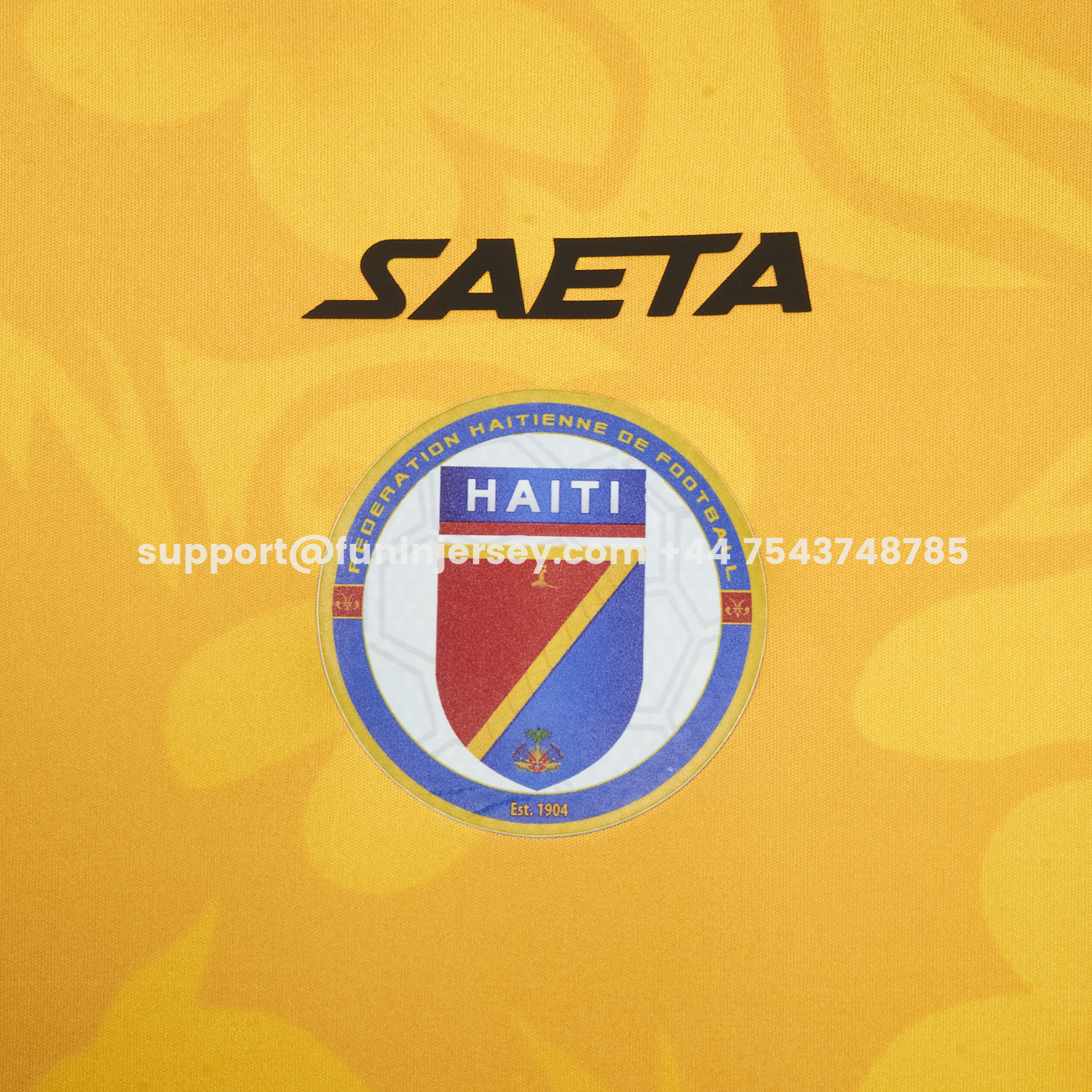 Funinjersey-Haiti 26-27 Yellow Goalkeeper Jersey - Fans Version