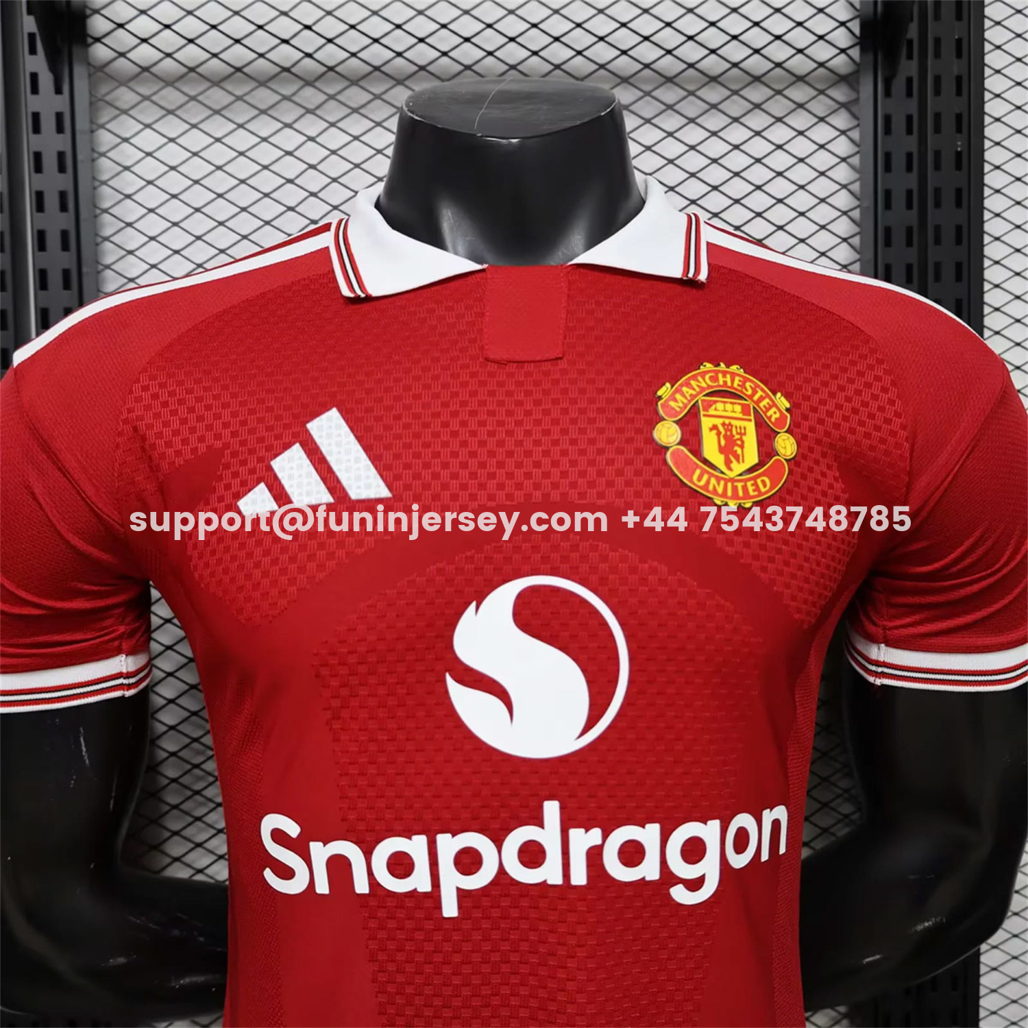 Funinjersey-Manchester United 26-27 Home Jersey - Player Version