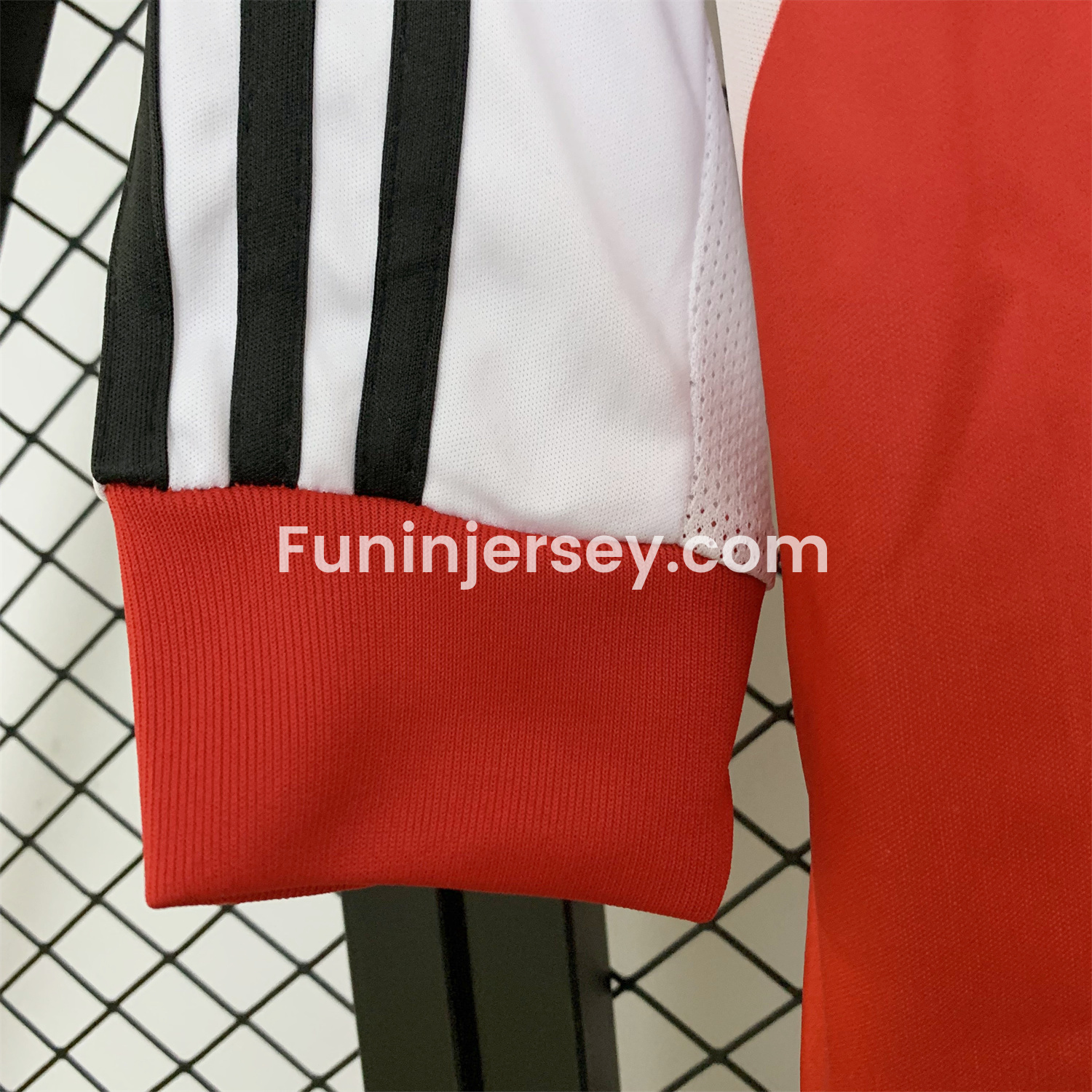 Funinjersey-Retro River Plate 2013-14 Home Long Sleeves Jersey