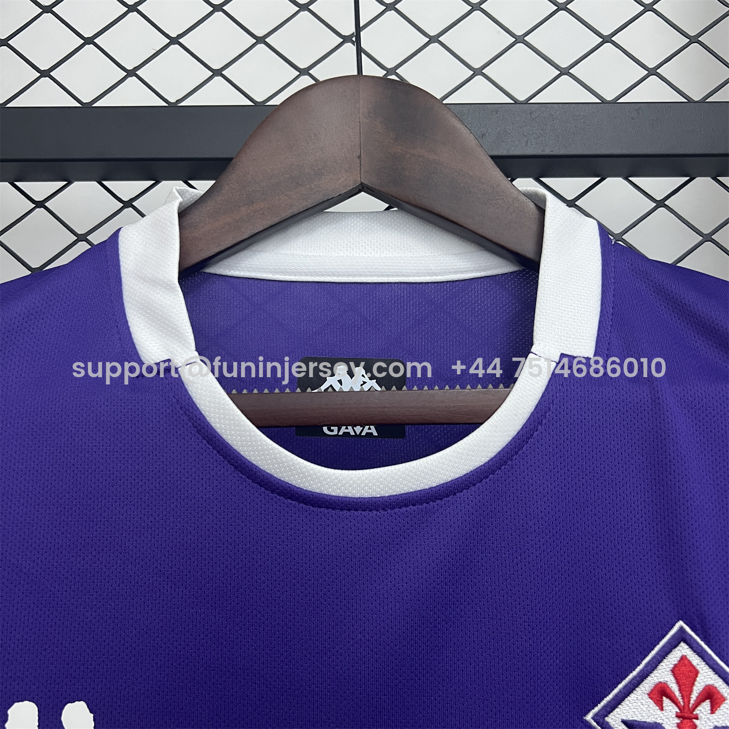 Funinjersey-Fiorentina 25-26 Home Jersey - Fans Version