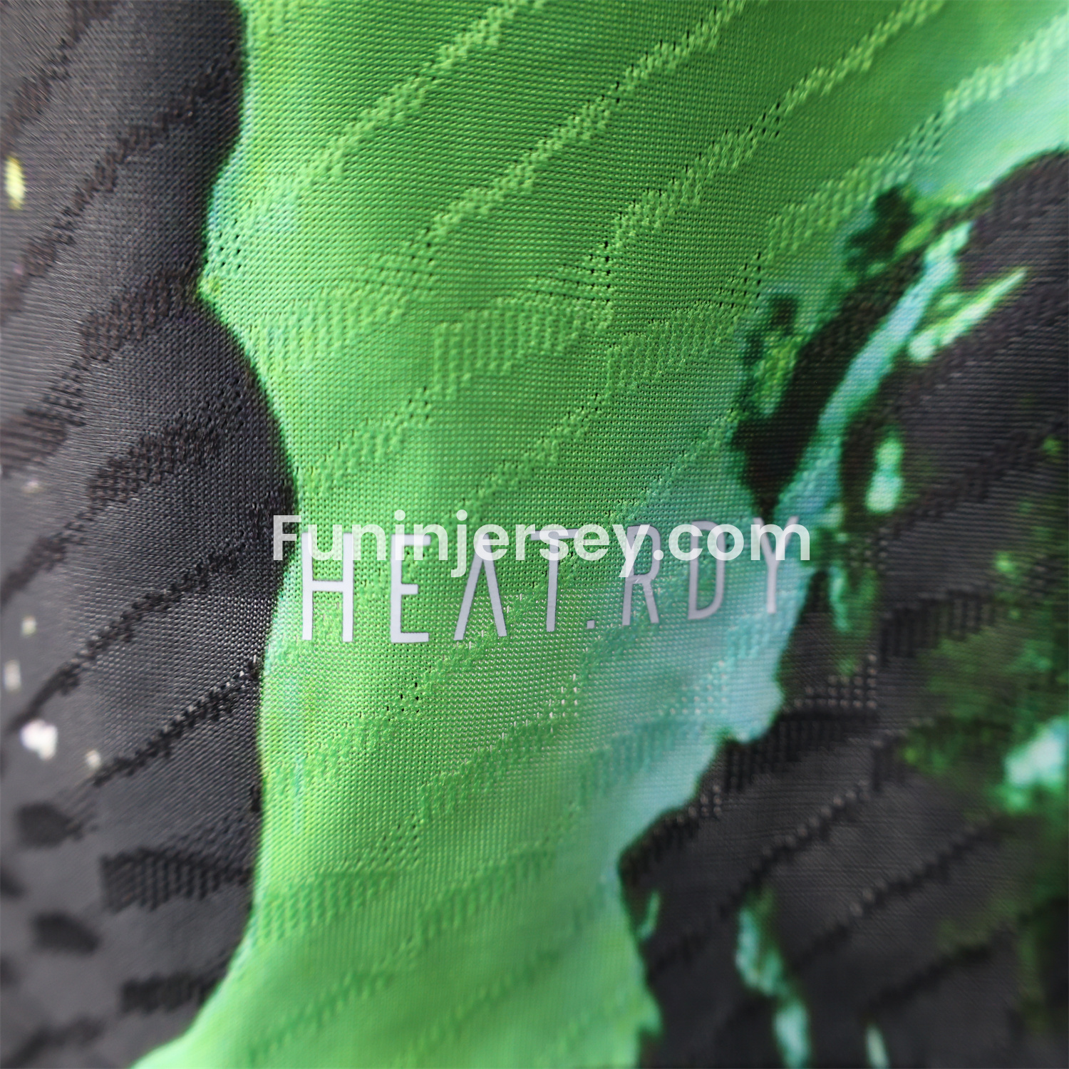 Funinjersey-Real Madrid 25-26 Green & Black Special Edition Jersey - Player Version