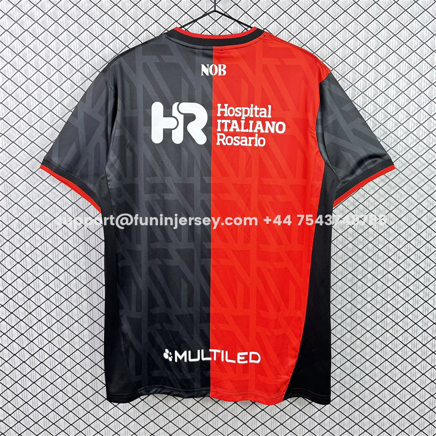 Funinjersey-Newell's Old Boys 26-27 Home Jersey - Fans Version