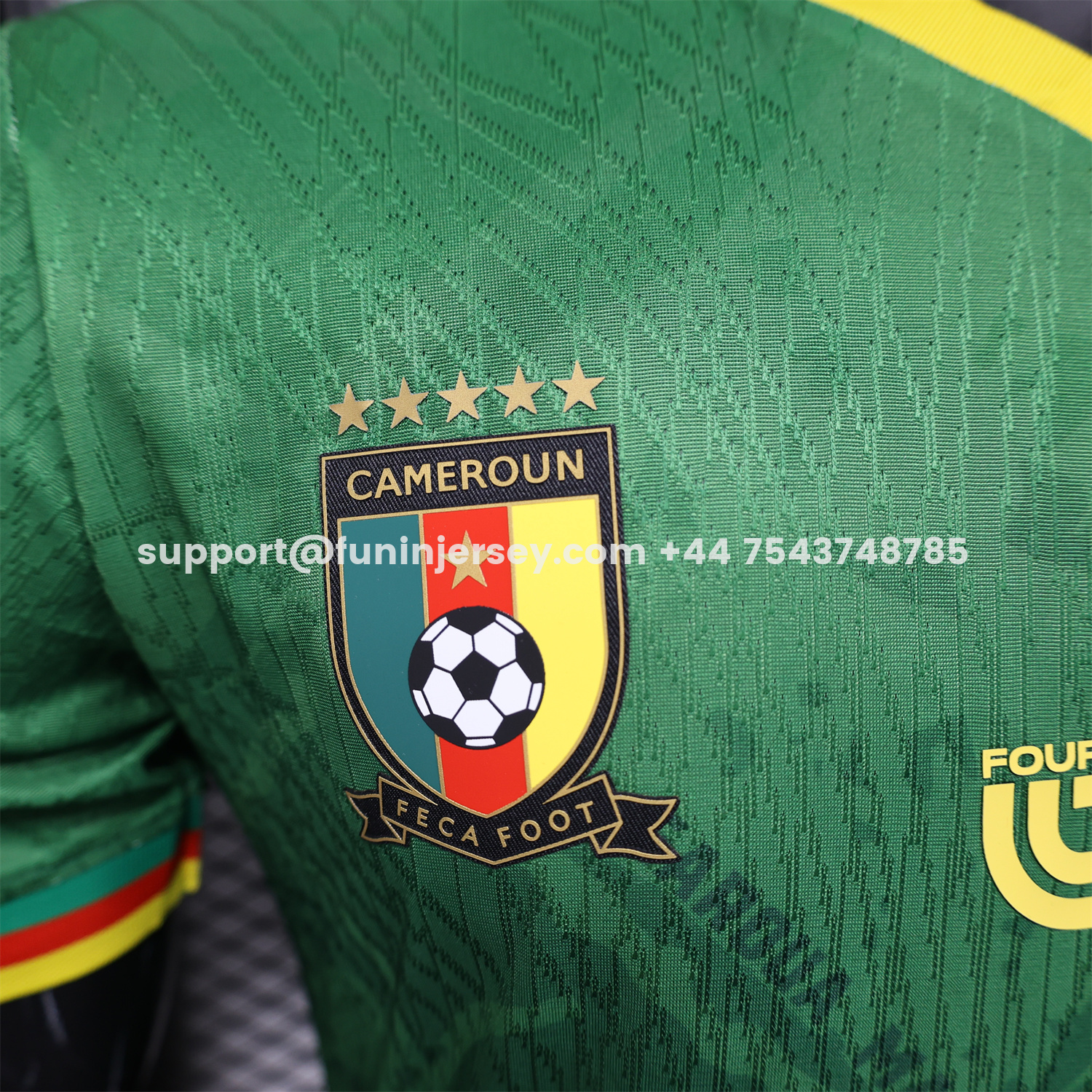 Funinjersey-Cameroon 25-26 Home Jersey - Player Version